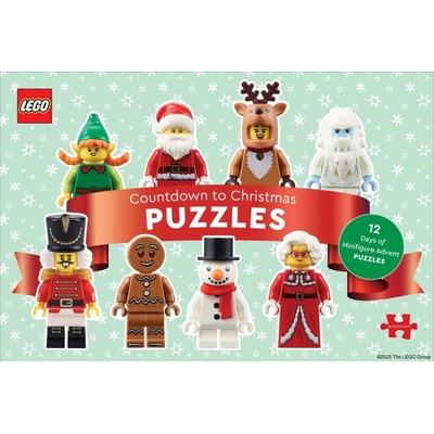 CHRONICLE BOOKS Adventný kalendár LEGO®Odpočítavanie do Vianoc 12x48 dielov