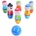 Bigjigs Toys - Дървен мини боулинг Пирати
