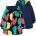 BOBOLI Анорак Boboli Reversible parka - Blue (Heart Print 1)