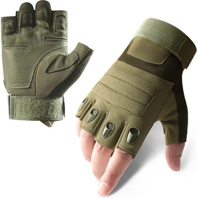 DRAGOWA Tactical Тактически ръкавици Pine short, зелени (DRG080.Green)