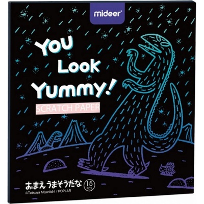 MiDeer Stieracie obrázky Dinosaurus 6ks