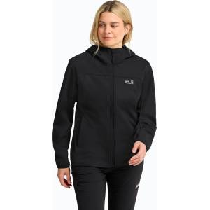 Jack Wolfskin Дамско софтшел яке Jack Wolfskin Windhain 2 Hoody black