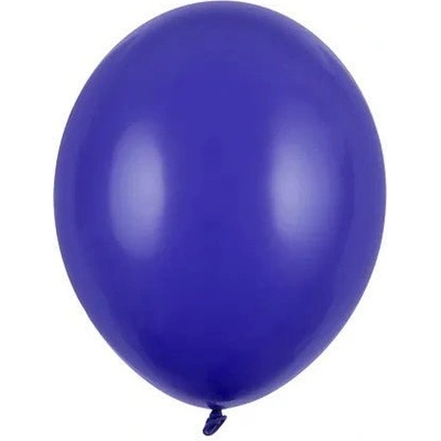 Party Deco Латексов Балон Пастел, Кралско Синьо - 23 см (sb10p-074r)