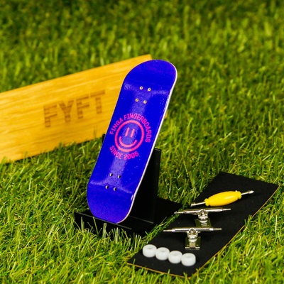 Finga Fingerboards Komplet začiatočník Design Happy chrom trucky