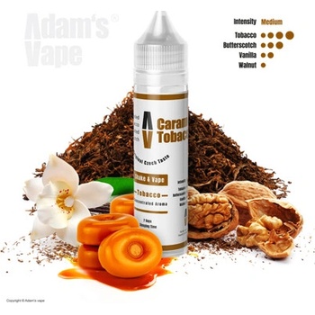 Adams vape Caramel Tobacco Shake & Vape 12 ml