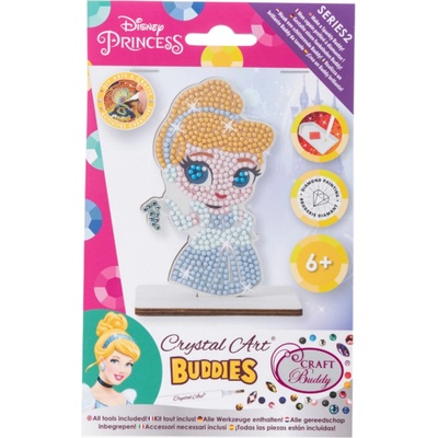 Craft Buddy Диамантена фигурка Craft Buddy - Пепеляшка (CBCAFGR-DNY004)