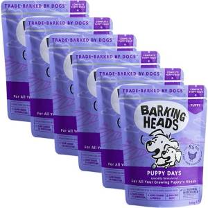 Barking Heads & Meowing Heads Puppy Days GRAIN FREE 6 x 300 г