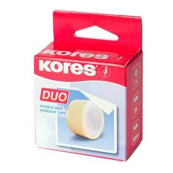 Kores Самозалепваща се лента, двустранна, 30 mm x 5 m, KORES "Duo" 55530 (55530)