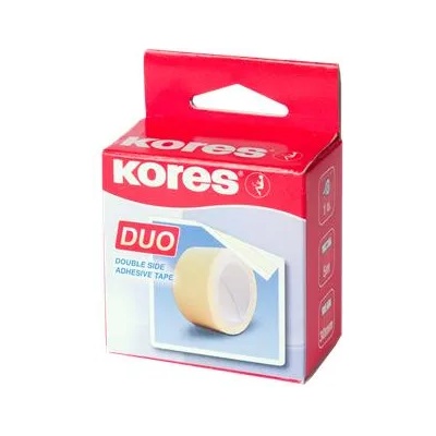 Kores Самозалепваща се лента, двустранна, 30 mm x 5 m, KORES "Duo" 55530 (55530)