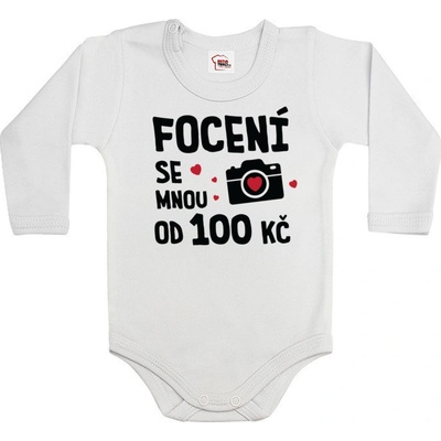 Body s potiskem Focení 100Kč Bílá Canvas Dětské body Bezvatriko.cz