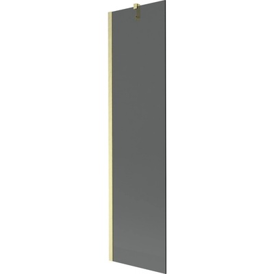 Mexen Next параван за вана 1-крилен 50 x 150 cm, графит, златисто четкан - 895-050-000-00-40-55 (895-050-000-00-40-55)