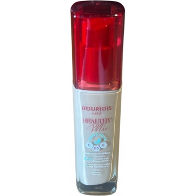 Bourjois Paris Healthy Mix Clean & Vegan Radiant Foundation hydratační a rozjasňující make-up 52W Vanilla 30 ml