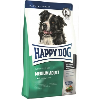 Happy Dog Supreme Fit & Well Adult Medium 4 kg