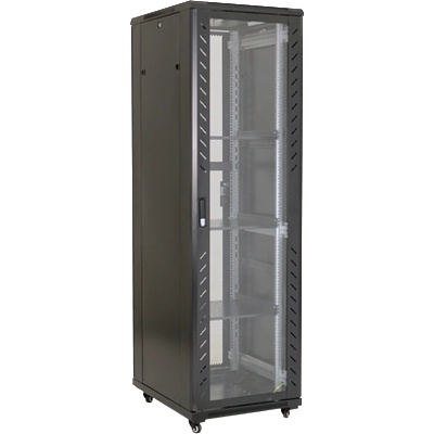 AsyTech Подов багажник 32U 19' 600x800, товароносимост 500 Kg, черен - ASYTECH Networking ASY-32U-6080E (ASY-32U-6080E)