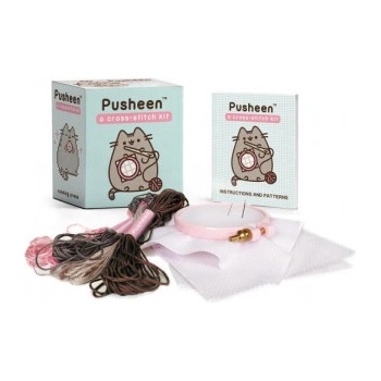 Running Press Pusheen: A Cross-Stitch Kit | Claire Belton