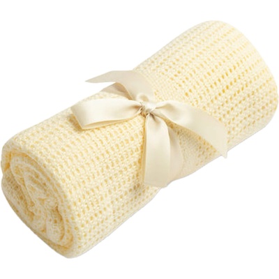 Sensillo Бебешко одеяло Sensillo - Moli, 70 х 110 cm, слонова кост (SILLO-42710)
