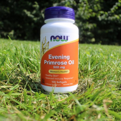 Now Foods Pupalkový Olej Evening Primrose Oil 500 mg 100 kapsúl
