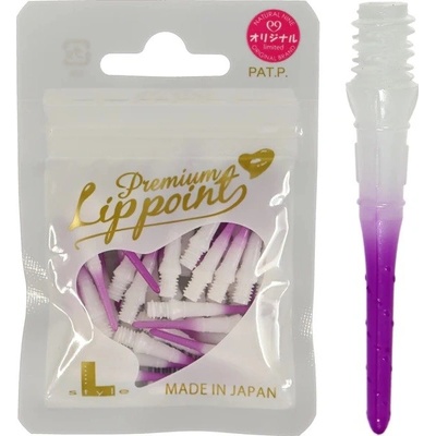 L-Style Natural Nine Premium N9 LipPoint White & Purple Soft 30 Ks