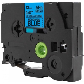Pro Brother Съвместима лента с Brother TZ-S531 / TZe-S531, 12mm x 8m, екстра лепило черен печат / син фон (TZe-S531)