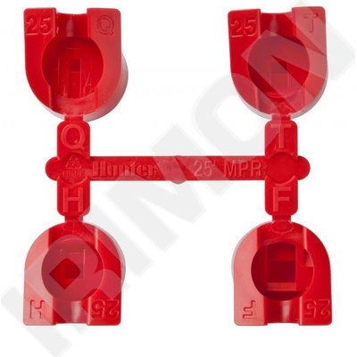 Hunter Sada trysek MPR-25 PGP ULTRA I-20 4ks červené