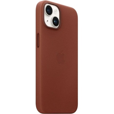 Apple Leather Case s MagSafe pro iPhone 14 Plus - cihlově hnědý MPPD3ZM/A