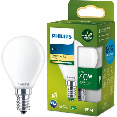 Philips LED 40W P45 E14 2700K FR UE SRT4 929003801201