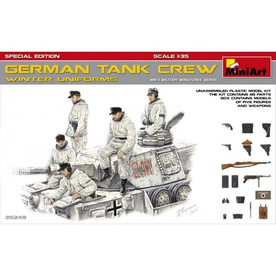 MiniArt German Tank Crew Winter Uniforms Special Edition 1:35