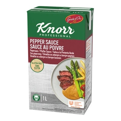 Knorr Omáčka so zeleným korením 1 l