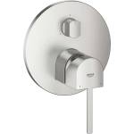 GROHE Plus - Вградена батерия за 3 уреда, Supersteel 24093DC3 (24093DC3)