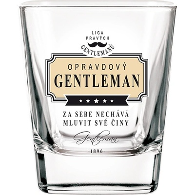 Nekupto Sklenice na whisky Opravdový gentleman 220 ml