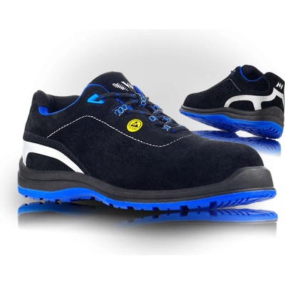 VM Footwear RIMINI S1P ESD obuv Čierna-Modrá
