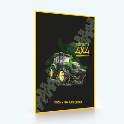 OXYBAG Desky na abecedu Traktor – Zboží Dáma