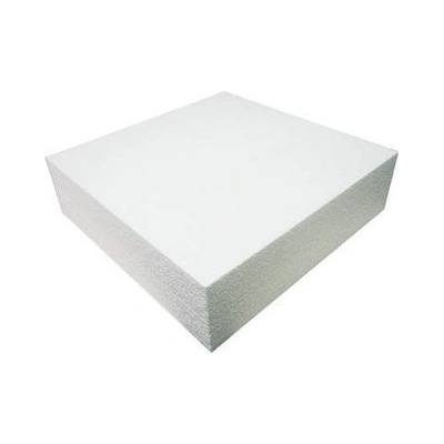 Polystyrénová maketa na tortu štvorec 15x15x7,5 - Decora