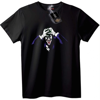NOONEBRAND Тениска Joker - Dark Knight Дизайн - 2XL, Black