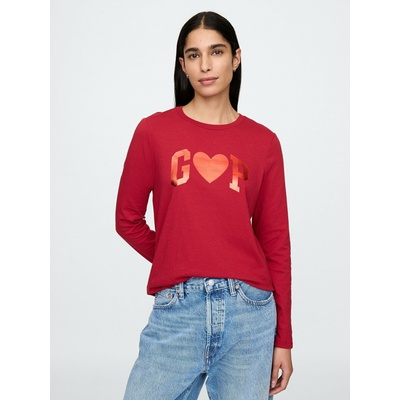 GAP Тениска с логото на GAP GAP | Cherven | ЖЕНИ | S