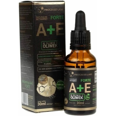 Progress Labs Vitamín A+E Forte kvapky 30 ml