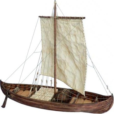 Dusek Глътка Викингски кораб Knarr 1: 35 комплект