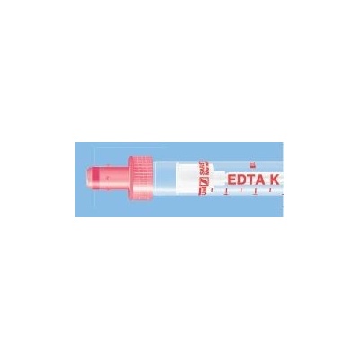 SARSTEDT AG S-Monovette - Hematologické testy varianta: hemat. vyšetření K3EDTA 2,7 ml / 50 ks k.č. 05.1167