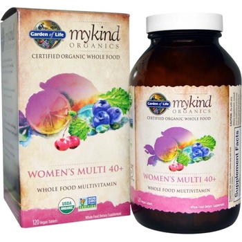 Image 1 of Garden of Life Mykind Organics | Women's Multi 40+ [120 Таблетки]
