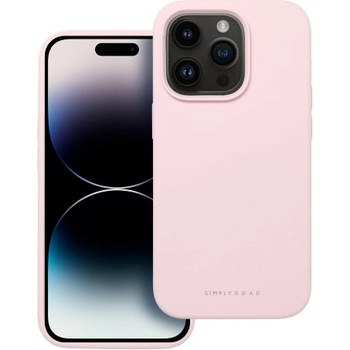 Apple Силиконов калъф кейс ROAR case CLOUD SKIN за iPhone 14 Pro, Розов