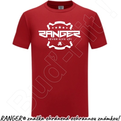 Tričko Ranger motív 08 červená