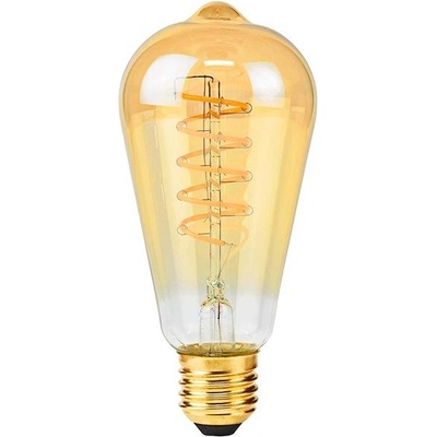 Nedis LED žárovka, E27, ST64, 3,8 W, 250 lm, 2100 K, retro