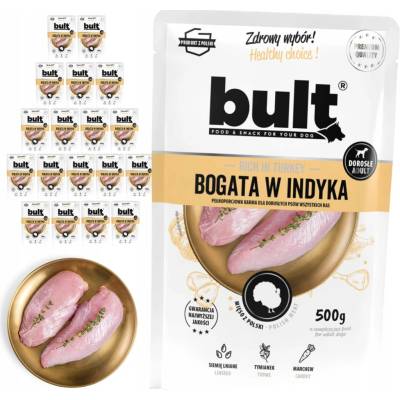 Bult Premium paštéta morčacie pre dospelé psy 500 g