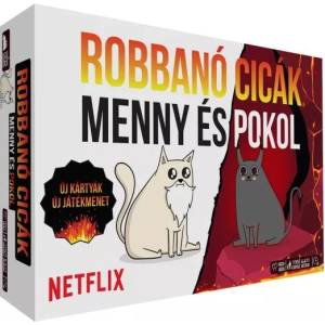 Gémklub Експлодиращи котета - Рай и Ад! картова игра - на унгарски език (exp10006)