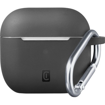 Image 1 of Cellularline Калъф за слушалки Cellularline Bounce, за Apple AirPods 3, силиконов, черен (IT8660)