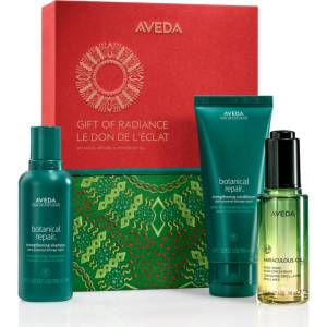 Aveda Holiday Gift of Radiance Botanical Repair and Miraculous Oil подаръчен комплект За коса