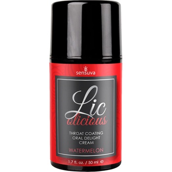 Image 1 of Sensuva Lic-o-licious Watermelon Oral Delight Cream 50ml
