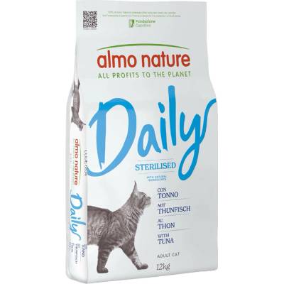 Almo Nature Daily Sterilised tuňák 12 kg