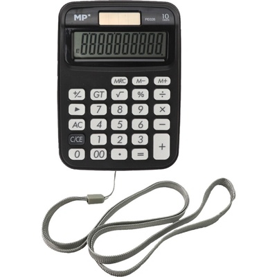 MP kalkulačka MP 10 míst černá PE026 blistr 607052