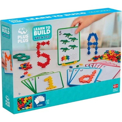 Plus-Plus Learn To Build Abc & 123 - (3909)